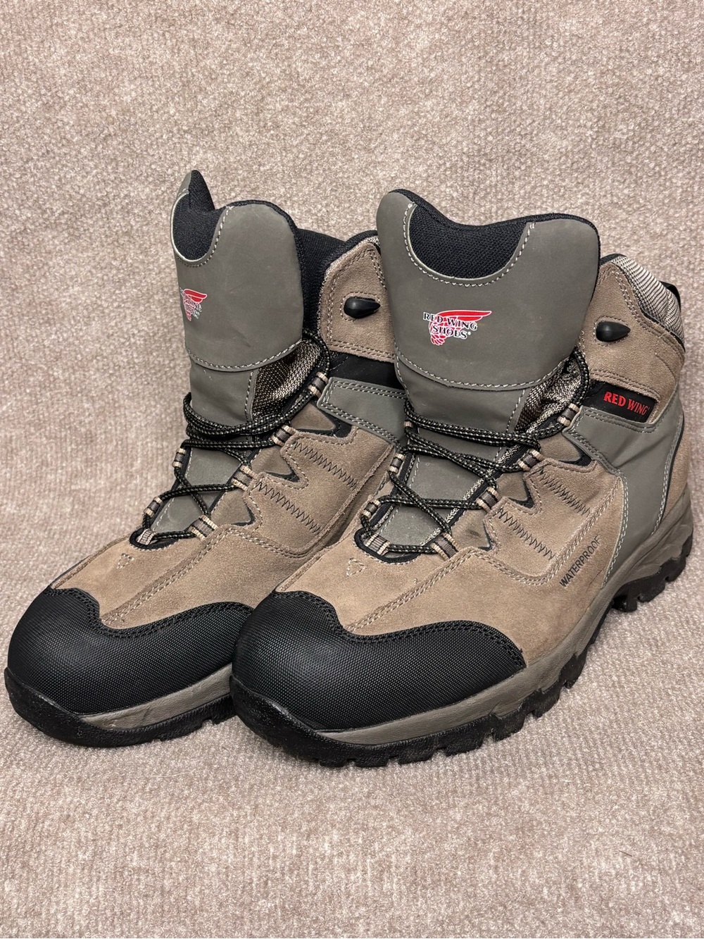Red Wing TruHiker 6670 Waterproof Steel Toe Work Boots Men’s 11 EE
